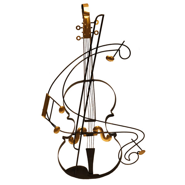 MSquare Gallery | Decor Mural Violon Beaux-Arts - MSquare Gallery